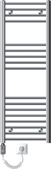 ECD Germany Electric Towel Rail 900W 120x40cm Silver