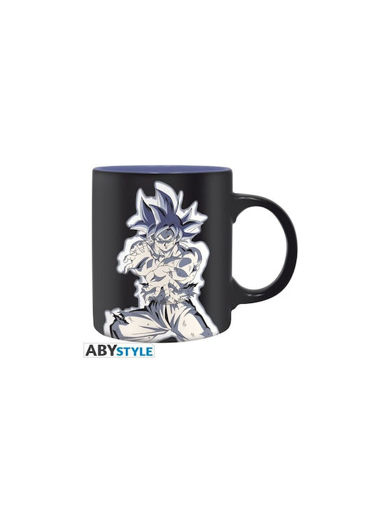 Abysse Dragon Ball Super - Goku Ultra Instinct Κούπα Κεραμική Μαύρη 320ml