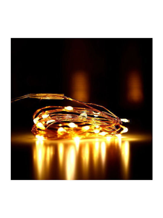20 Lights LED 2m. White USB in String 1pcs 20 Lights LED 2m. White USB in String 1pcs