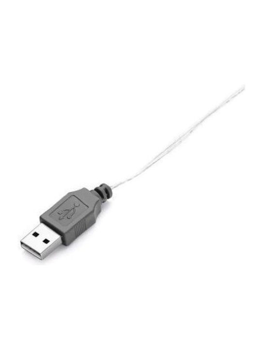 20 Lights LED 2m. White USB in String 1pcs
