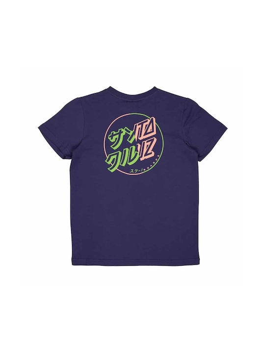 Santa Cruz Kids T-shirt Navy Blue