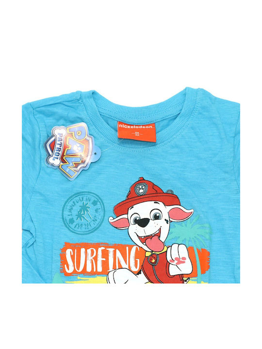 Nickelodeon Kinder-T-Shirt Hellblau