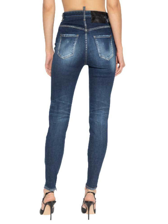 Dsquared2 Hoch tailliert Damenjeanshose