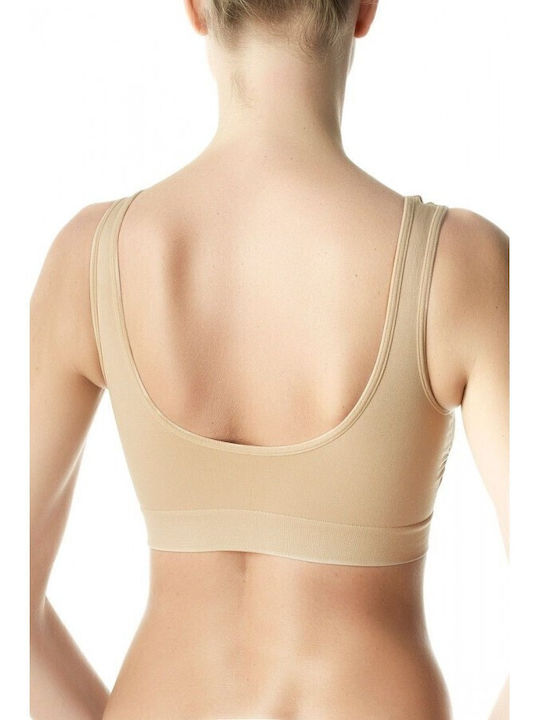 Pompea Women's Bra without Padding Skin