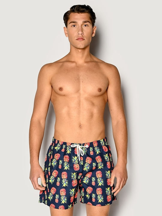 Brokers Jeans Men's Swimwear Shorts Multicolour with Patterns