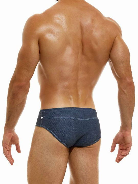 Modus Vivendi Herren Badebekleidung Slip Marineblau