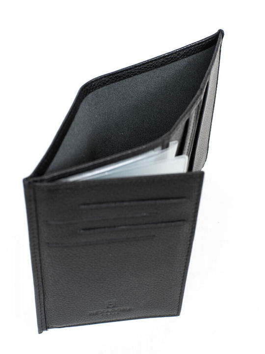 Leather Men's Wallet Cards Black