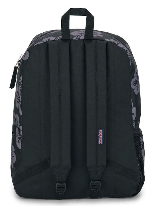 Jansport Cross Town School Bag Backpack in Gray color 26lt