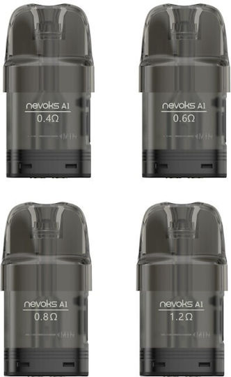 Nevoks Ersatz-Pod 3ml mit Widerstand 0.6ohm 1Stück AT-2291-06-Ω
