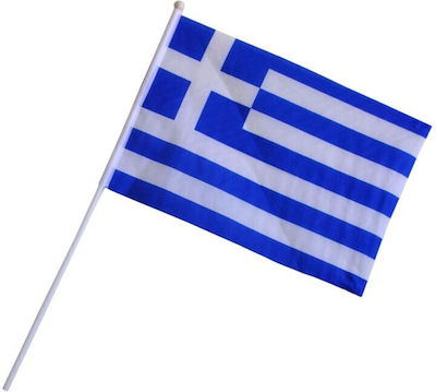 Flag of Greece with Stake 45x32cm