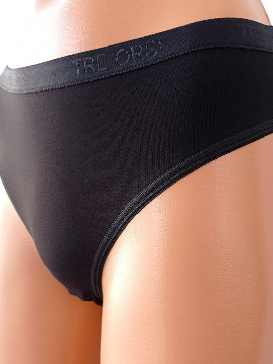 Femeie Slip Negru