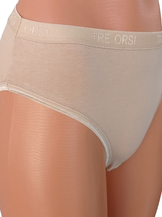 Damen Slip Beige