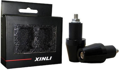 Xinli Motorcycle Handlebar Counterweights in Black Colour 266-00-33401