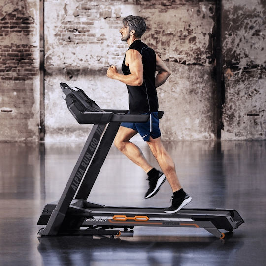 Kettler Alpha Run 400 3hp Electric Bandă De Alergat Pliabilă Pentru Utilizator Până La 140kg