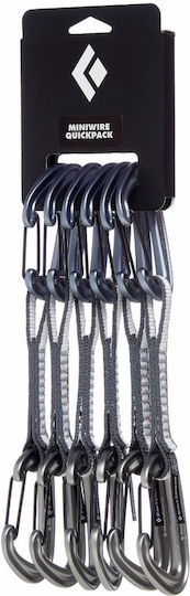 Black Diamond Miniwire QuickPack Carabiner Set 6 Pieces
