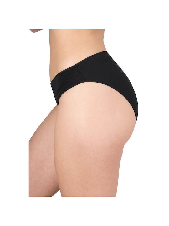 Γυναικεία Slip 3Pack χωρίς Ραφές Μαύρα