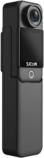 SJCAM C300 Pocket Action Camera 4K Ultra HD Underwater with Touch Screen 1.3" and Wi-Fi Black