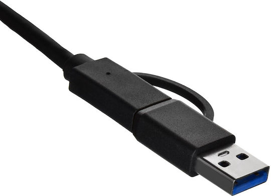 Unitek U1313C Αντάπτορας Δικτύου USB-C με Ενσύρματη Σύνδεση Ethernet