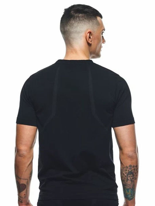 Sportliches Herrenbluse Kurzarm T-Shirt Schwarz