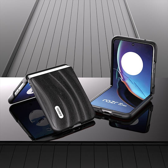 Ултра Задна Корица Пластмаса Черна (Moto Razr 2022)