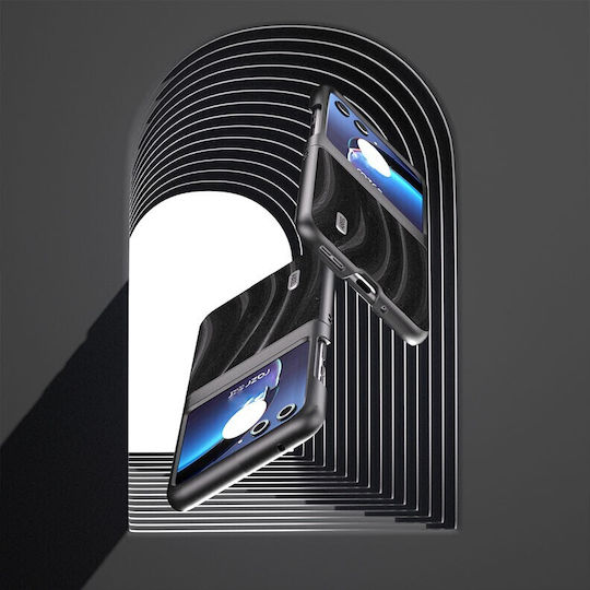 Ултра Задна Корица Пластмаса Черна (Moto Razr 2022)