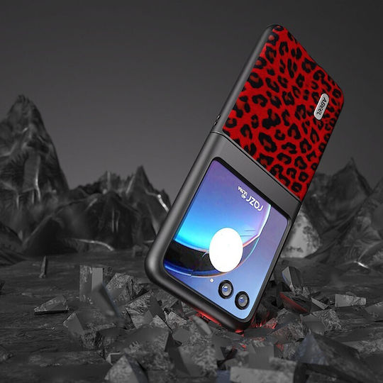 Ултра Задна Корица Пластмасова Червена (Moto Razr 2022)