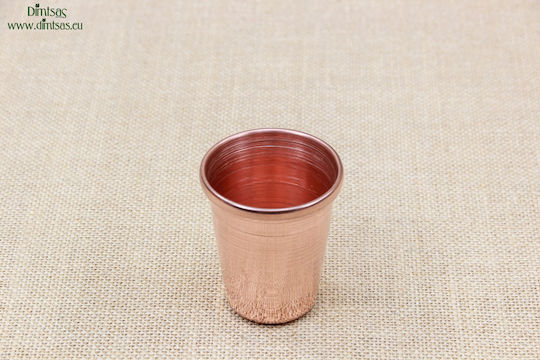 Glass Water / Cocktail/Drinking made of Copper in Rose Gold Color 100ml