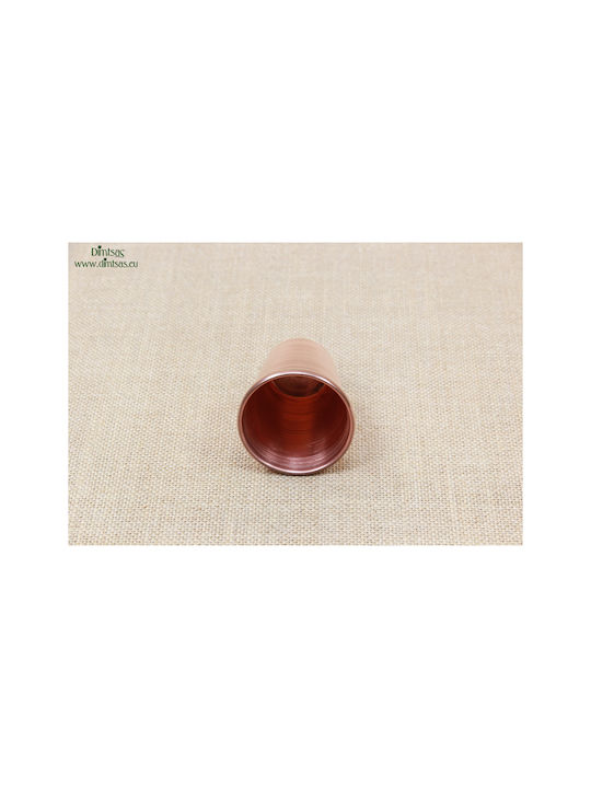 Glas Wasser / Cocktail/Trinken aus Kupfer in Rose Gold Farbe 100ml
