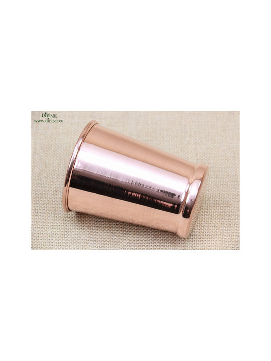 Glas Wasser / Cocktail/Trinken aus Kupfer in Rose Gold Farbe 450ml