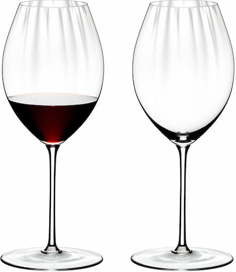 Riedel Set de pahare pentru Vin Roșu din Cristal Cu picior 2buc