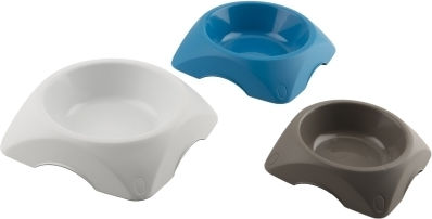 Bama Kunststoff Schalen Futter für Hund & Katze 1.2lt in Blau Farbe