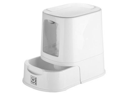 M-Pets Lena Automat Bol Apă pentru Câine & Pisică 2lt 18cm în Culoare Alb