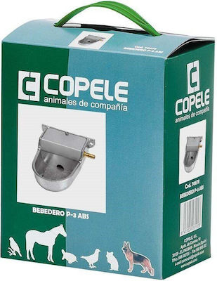 Copele Automatic Galvanized Waterer for Dogs Silver