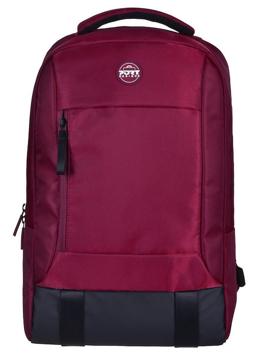 Port Designs Torino II Τσάντα Πλάτης 14" Κόκκινη