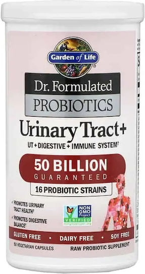 Garden Of Life Dr. Formulated Probiotics Urinary Tract+ Пробиотици 60 вегетариански капсули