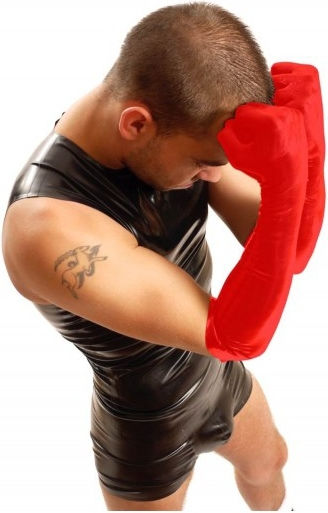 Kinksters Mănuși sexy Roșii