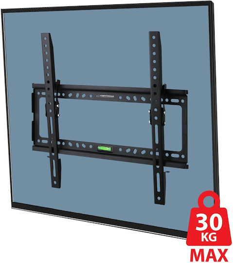 Esperanza Hypnos ERW014 Βάση Τηλεόρασης Τοίχου έως 70" και 30kg Μαύρο