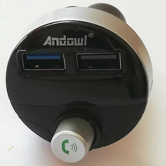 Andowl FM предавател за кола с Bluetooth / USB