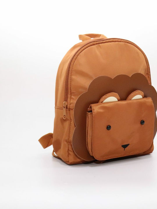 Yuko.B Kinder Rucksack Rucksack Braun 25cmx10cmx28cmcm