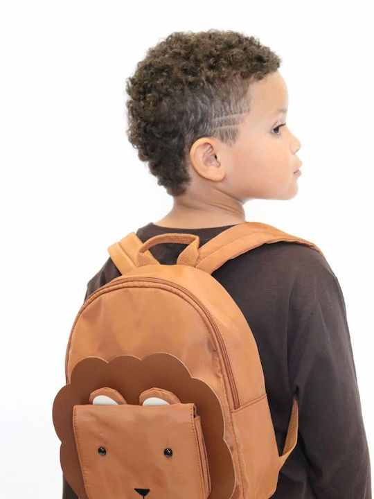 Yuko.B Kinder Rucksack Rucksack Braun 25cmx10cmx28cmcm