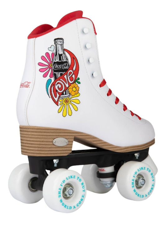 Rookie Coca-Cola Love Quad Rollers Λευκά Ενηλίκων