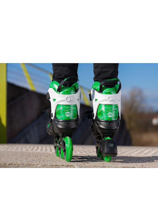Powerslide Phuzion Universe Inline Αυξομειούμενα Rollers Πράσινα Παιδικά