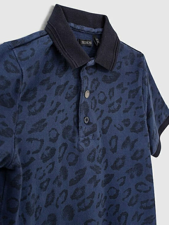 Kinderpolo Kurzarm Blau