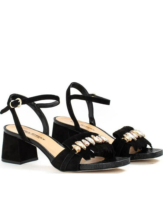 Leather Sandals Black