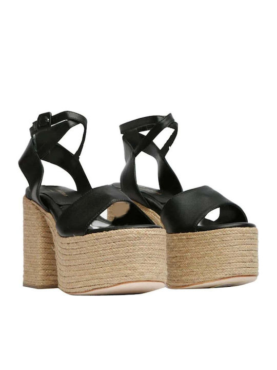 Damen Sandalen in Schwarz Farbe