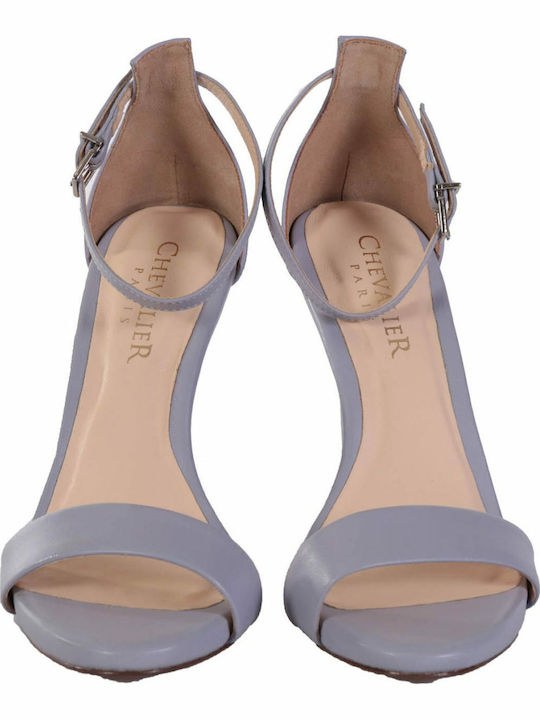 Leather Sandals Purple
