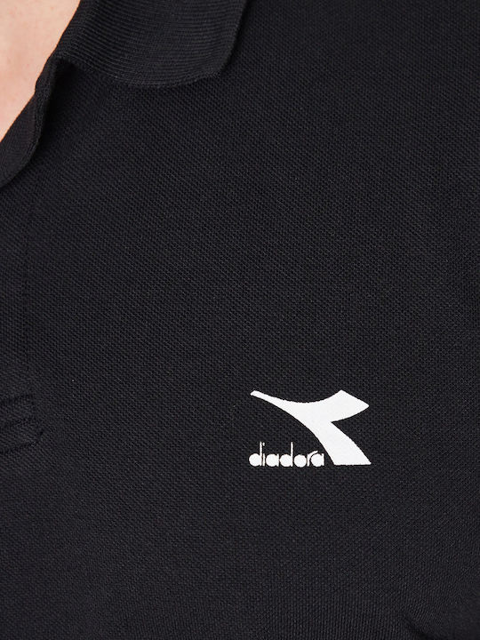 Polo Short Sleeve Blouse Black
