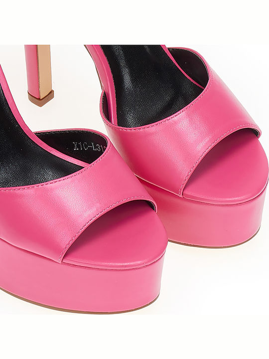 Tsoukalas Sandale Fuchsia