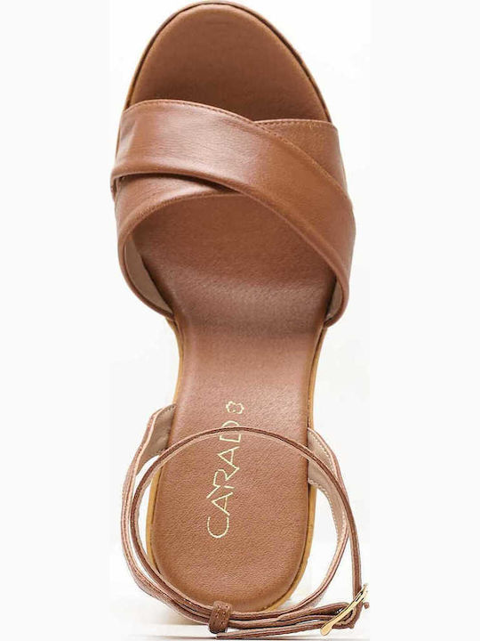 Sandalen Tabac Braun
