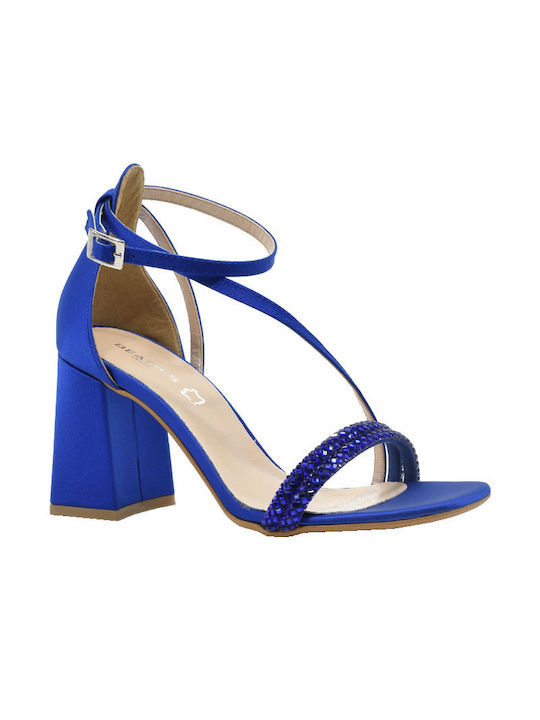 Piedini Fabric Women's Sandals Blue